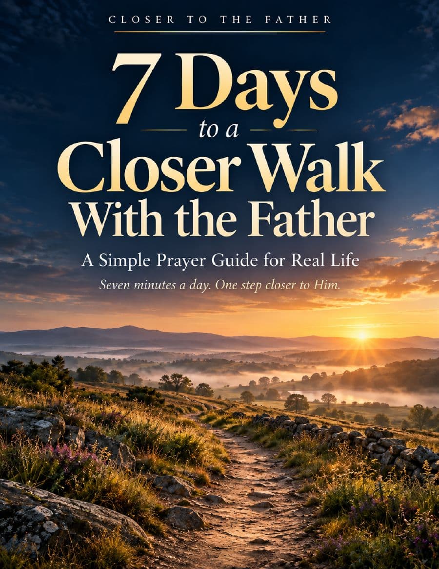 Cover of the free 7-Day Prayer Guide